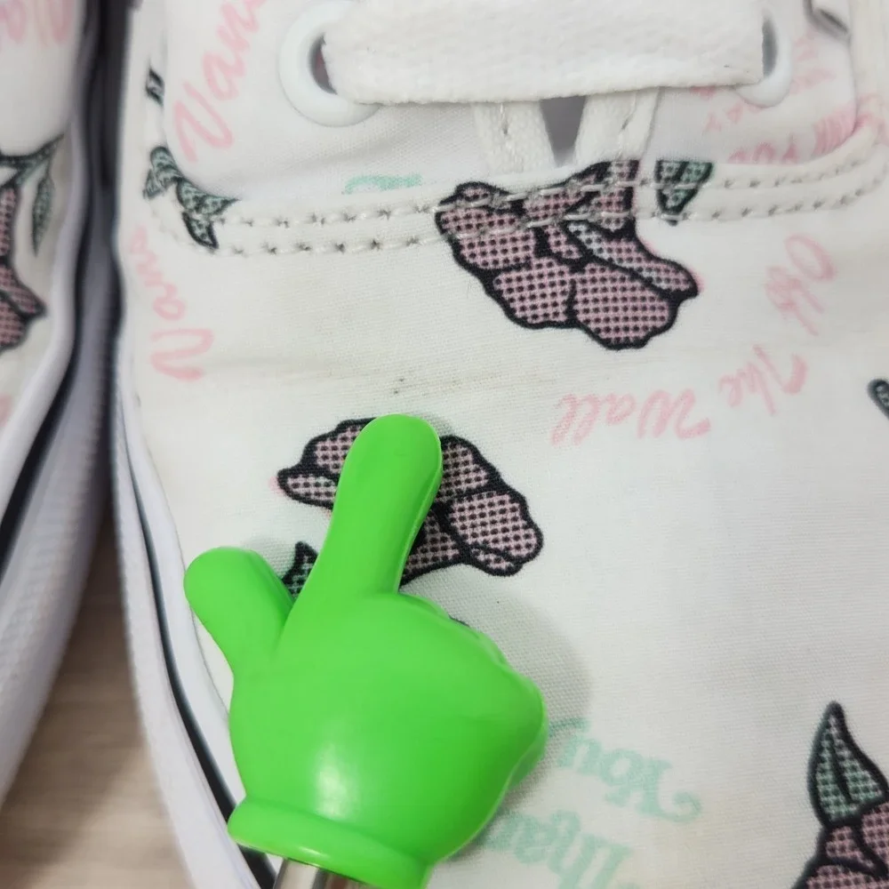 Vans Authentic Thank You‎ White & Floral Men 7.5 Women 9 - Picture 16 of 16